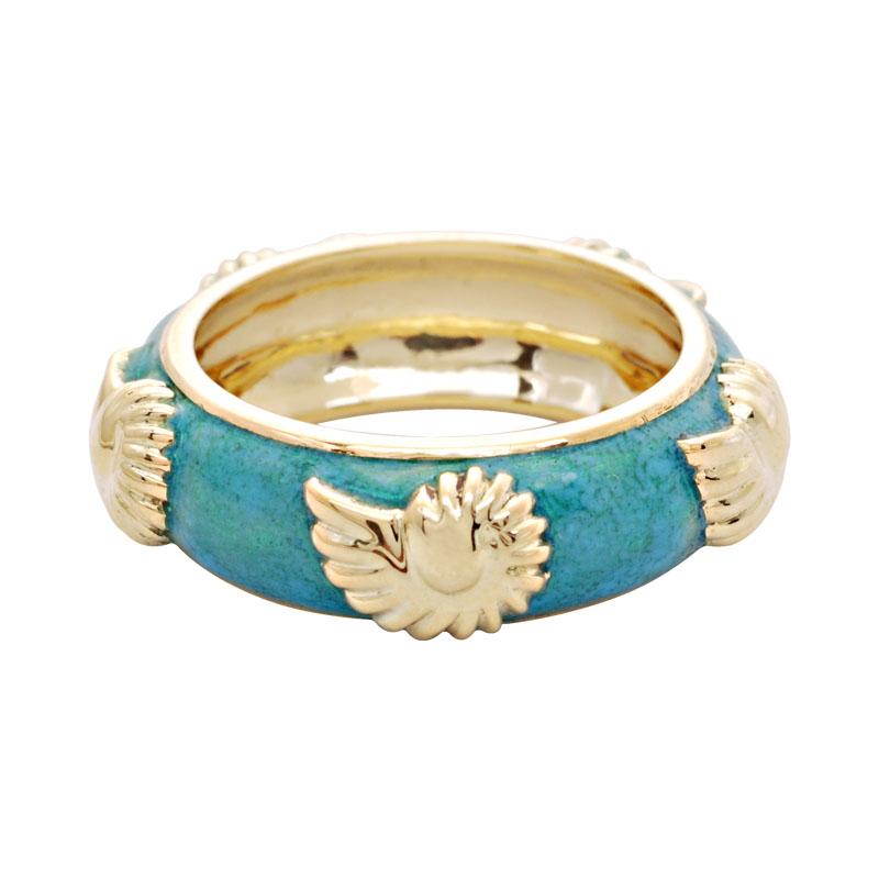 Ring-Plain Gold (Enamel)