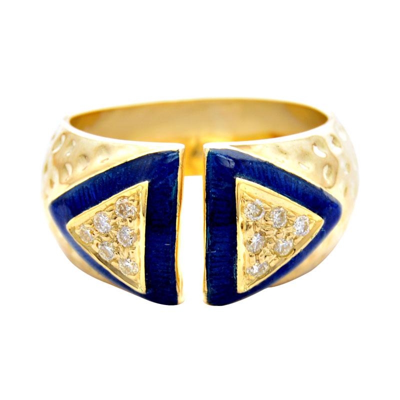 Ring-Diamond (Enamel)