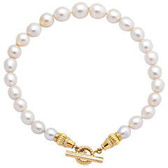 Toggle Neck-Beads-South Sea Pearl and Diamond