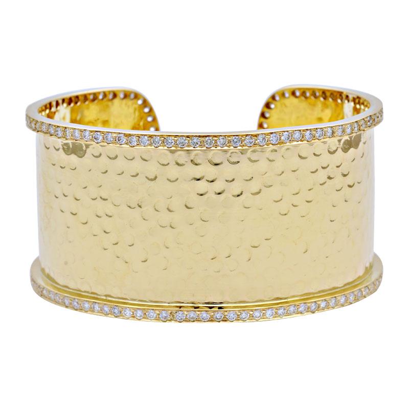 Cuff Bangle-Diamond