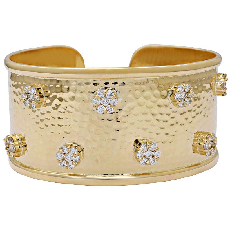 Cuff Bangle-Diamond