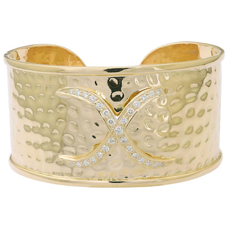 Cuff Bangle-Diamond