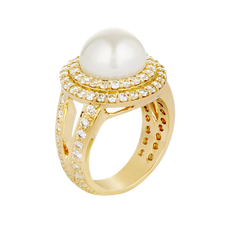 Ring - South Sea Pearl and Diamond